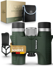 Weidenberger 10x26 Fernglas – Magnesium, stickstoffgefüllt, wasserdicht, BAK4 HD, FMC