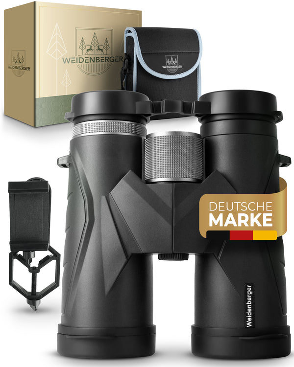 Weidenberger Fernglas 12x42 Schwarz