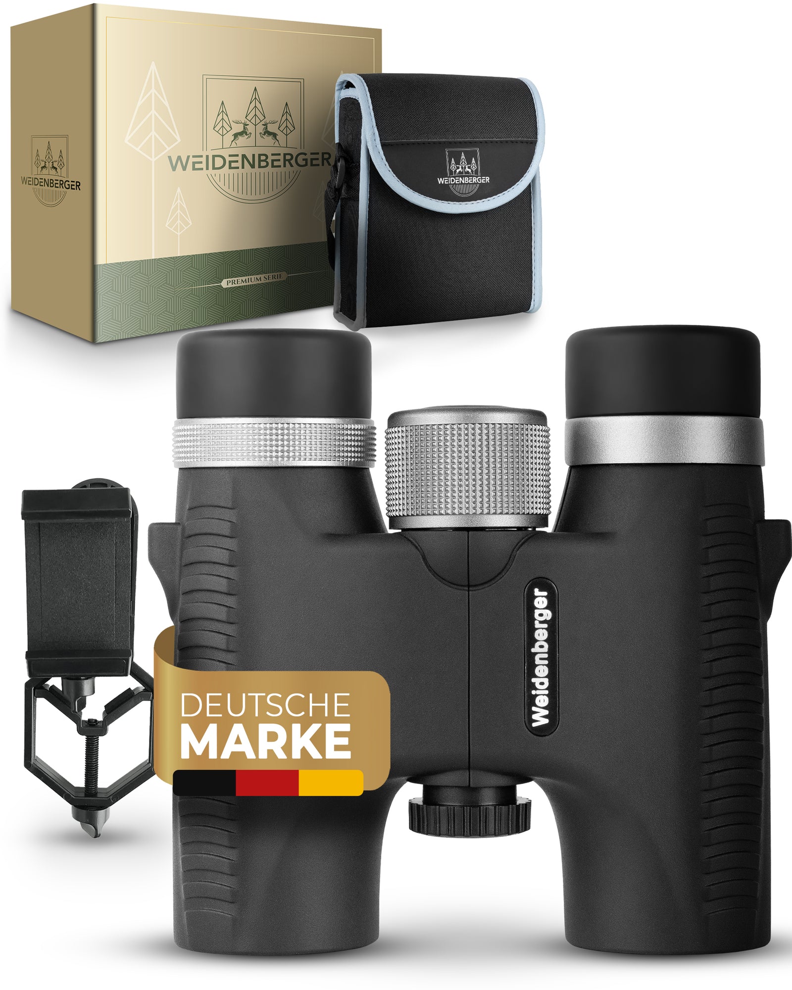 Weidenberger 10x26 Fernglas – Magnesium, stickstoffgefüllt, wasserdicht, BAK4 HD, FMC