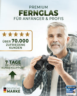 Weidenberger 12x42 Fernglas – Magnesium, stickstoffgefüllt, wasserdicht, BAK4 HD, FMC